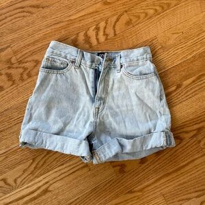 Denim Blue Women's Shorts